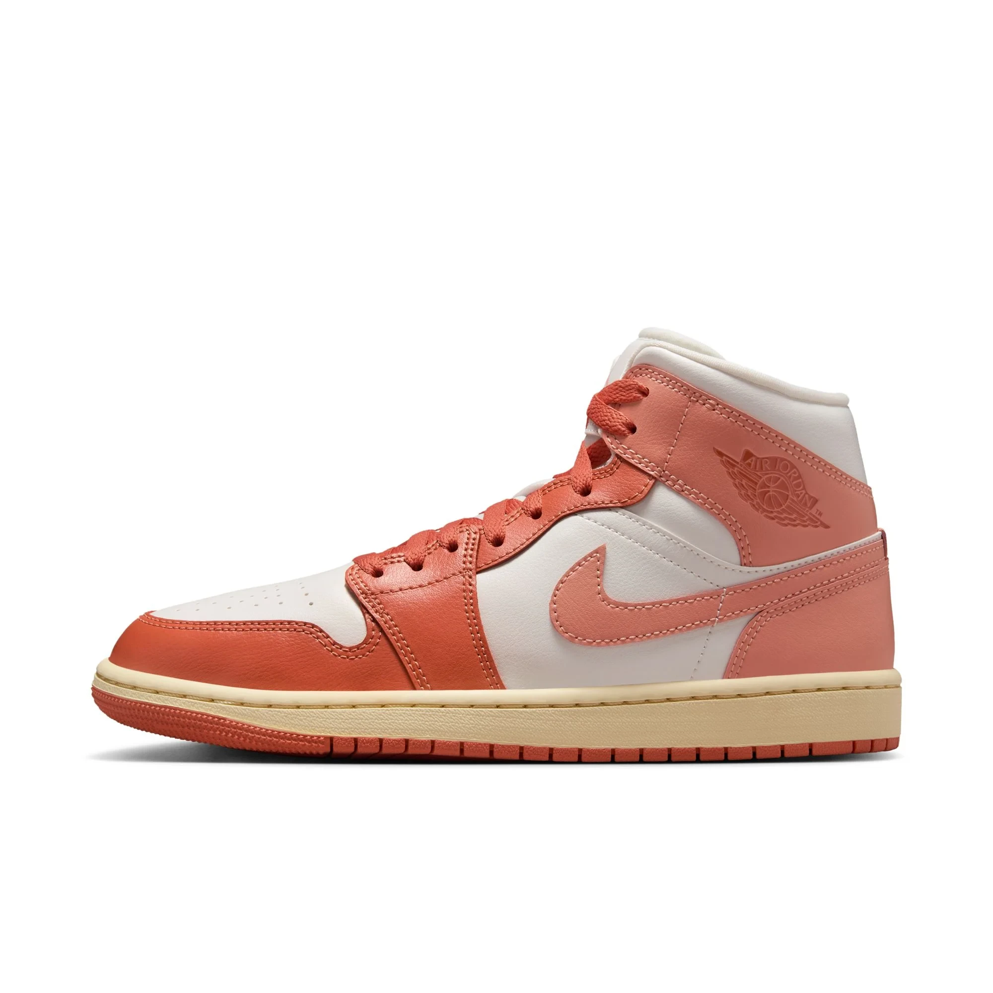 Nike Air Jordan 1 Mid Beyaz Sneaker Ayakkabı BQ6472-180