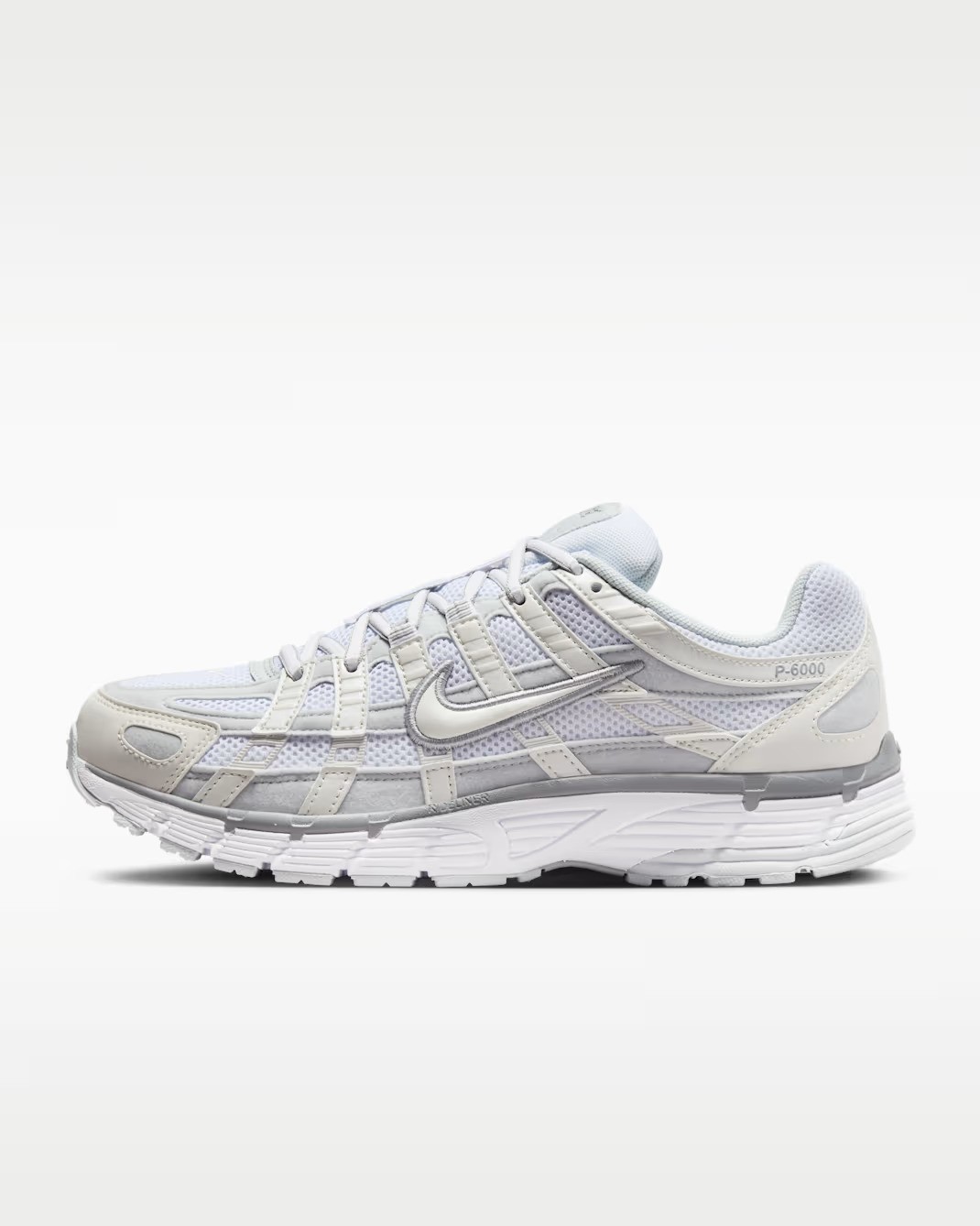Nike P-6000 Beyaz Spor Ayakkabı FV6603-101