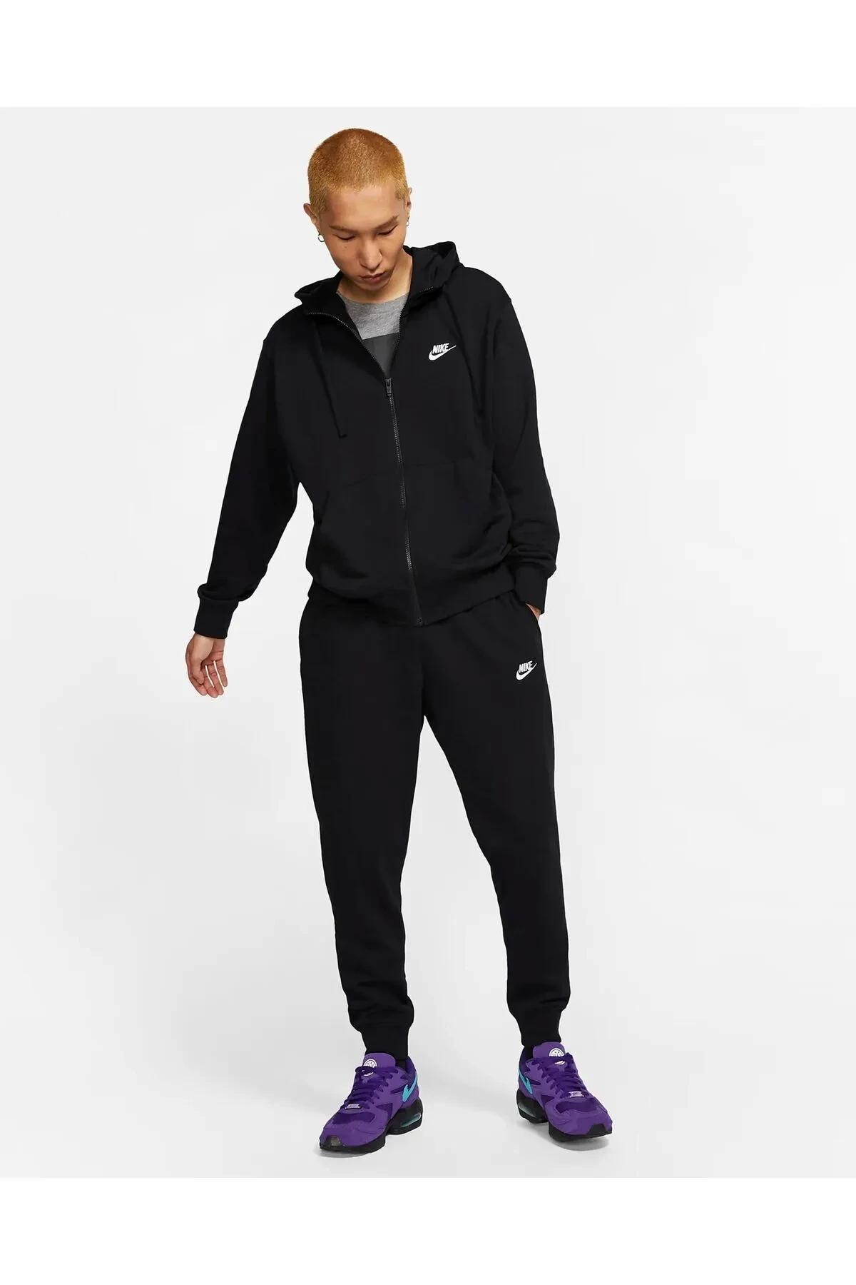 Nike Ft Cuffed Siyah Eşofman Altı 528716-010