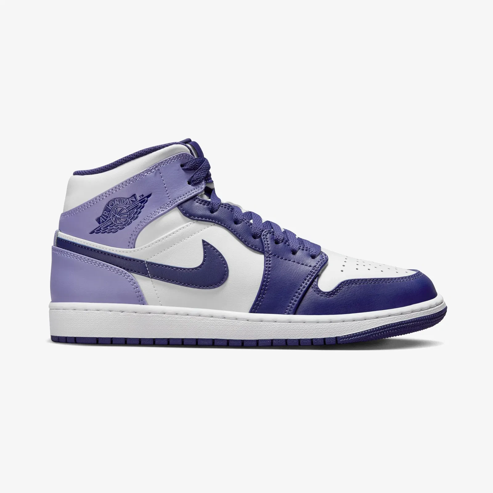 Nike Jordan Air 1 Mid Erkek Mor Spor Ayakkabı DQ8426-515