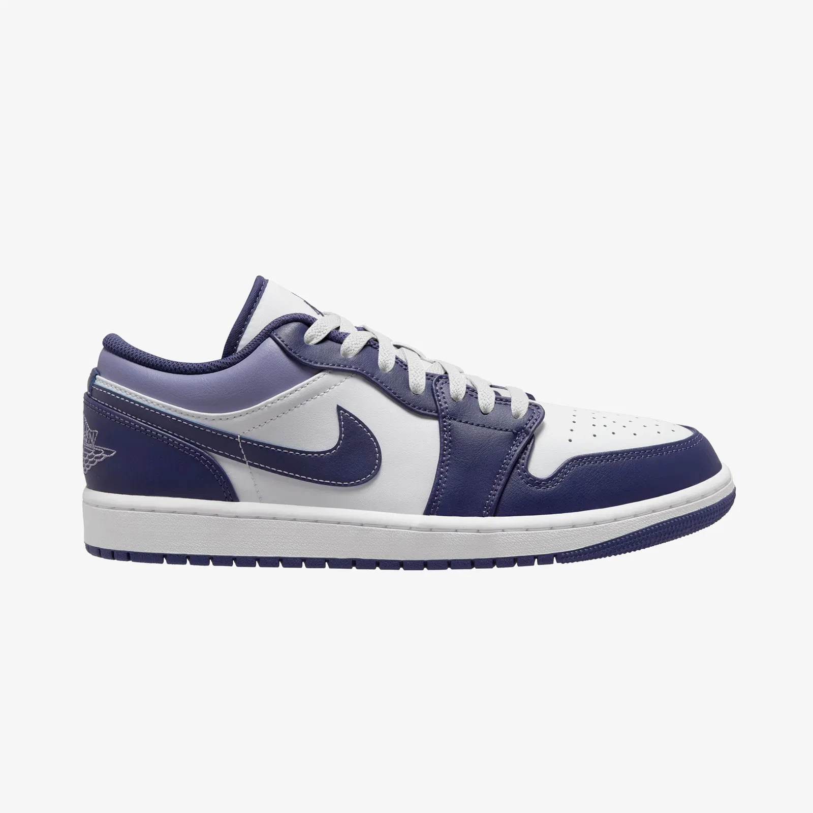 Nike Jordan Air 1 Low Erkek Mor Spor Ayakkabı 553558-515