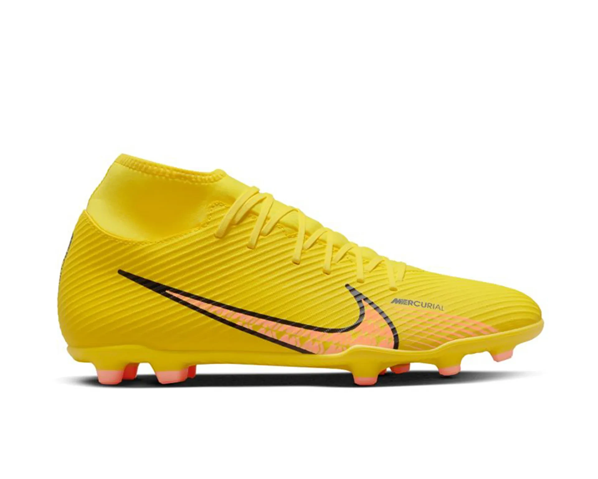 Nike Mercurial Superfly 9 Club Fg/Mg Sarı Erkek Krampon DJ5961-780