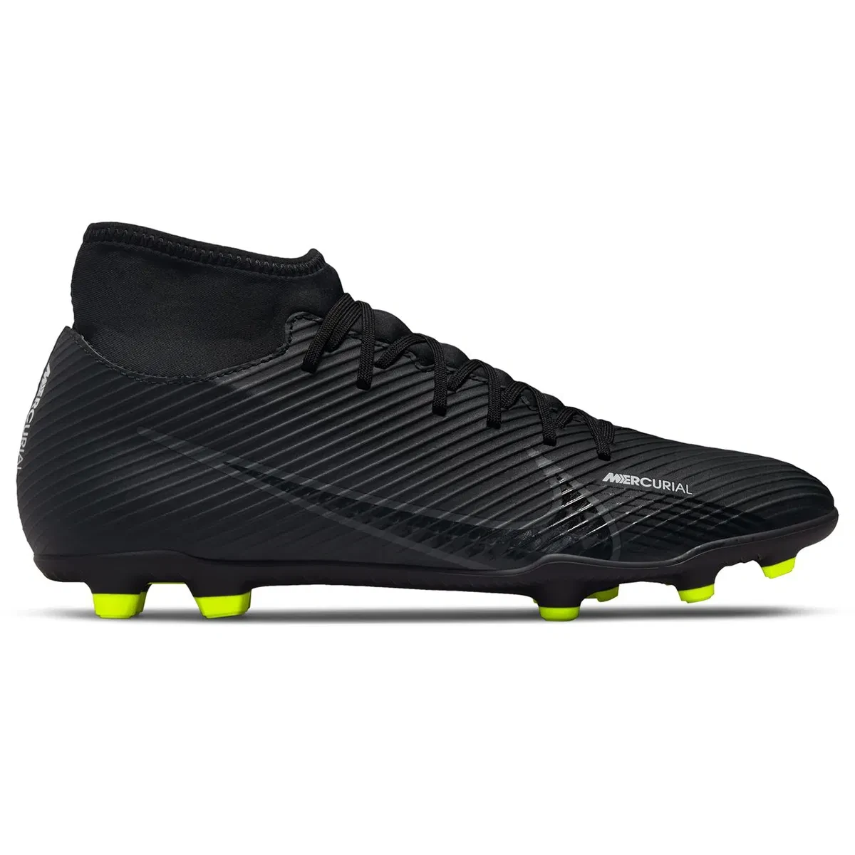 Nike Mercurial Superfly 9 Club Fg/Mg Erkek Siya Krampon DJ5961-001