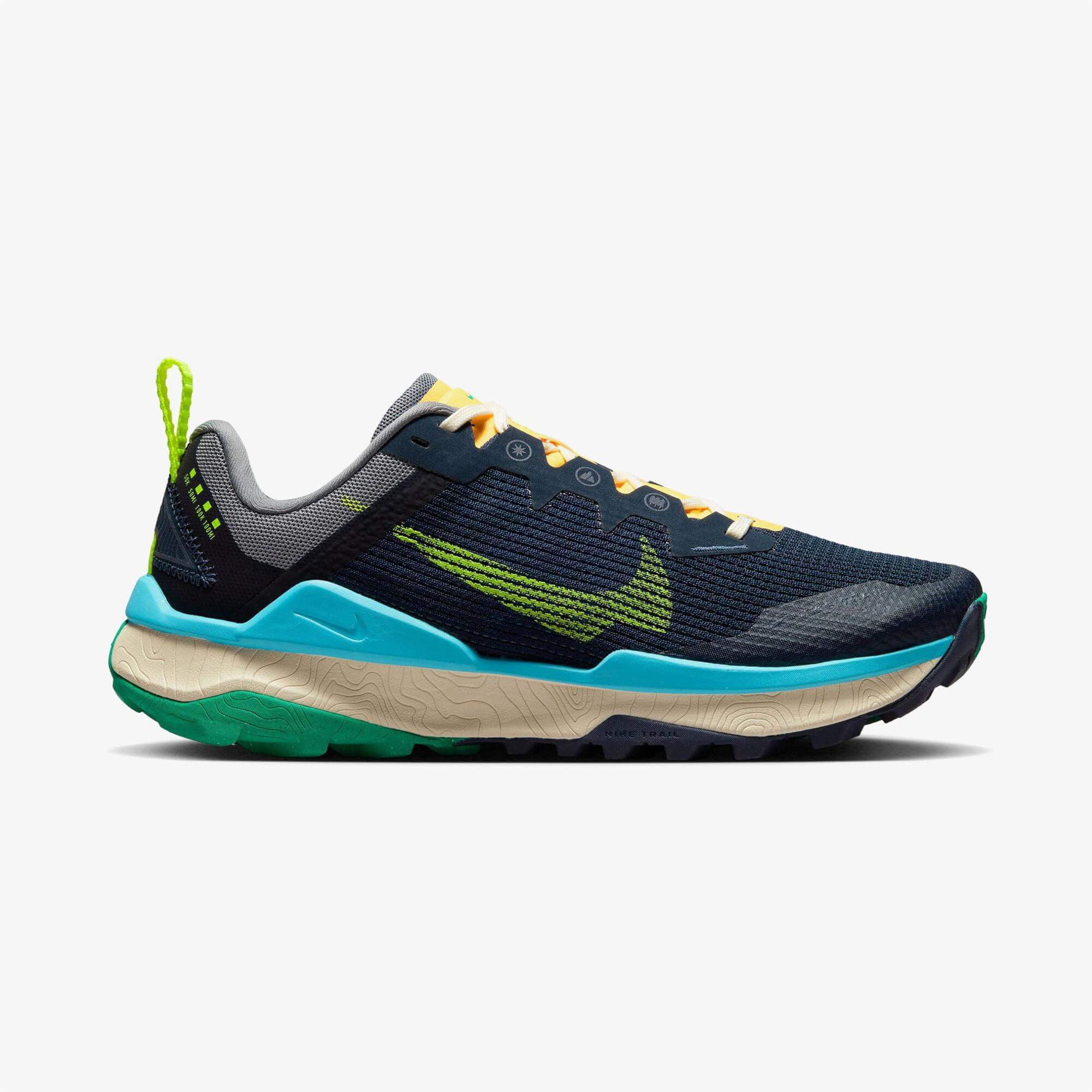 Nike React Wildhorse 8 Lacivert Spor Ayakkabı DR2689-400