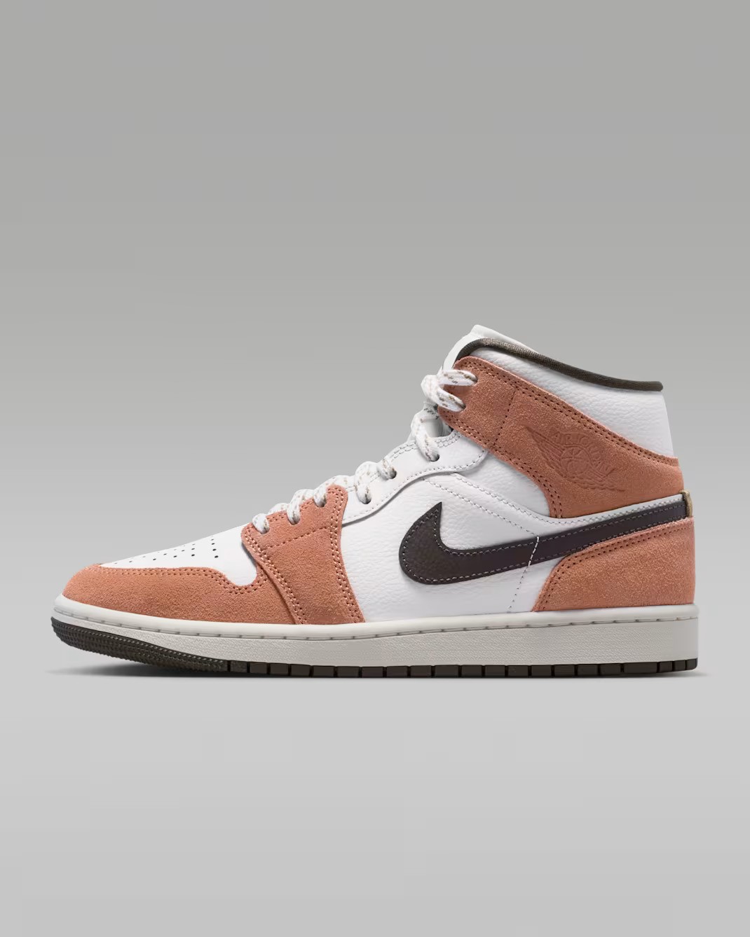 Nike Air Jordan 1 Mid Beyaz Günlük Sneaker IQ0306-133